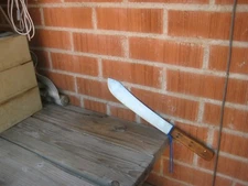 1900s Antique 10" Blade ** R. H. FORSCHNER *** Carbon Butcher Knife USA