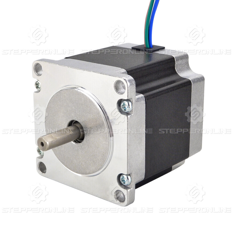 STEPPERONLINE Nema 23 Stepper Motor 1.26Nm  Shaft 6.35mm 57x56mm 2.8A CNC Robot