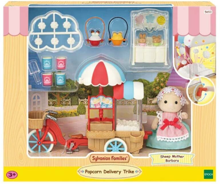 Sylvanian Families Mehrfarbig Popcorn Delivery Trike - Bild 2