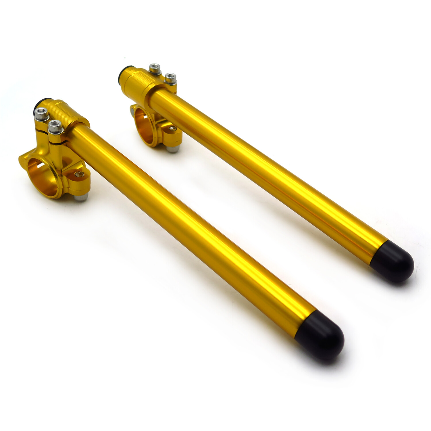 33MM Regular Riser 7/8" Clip On Handlebar CNC Gold For Honda CBR1000RR - View #9