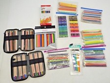 Artist Color Pencils 302 + 11 brushes CN Fine Touch Cra-Z-Art Studio Series Loew