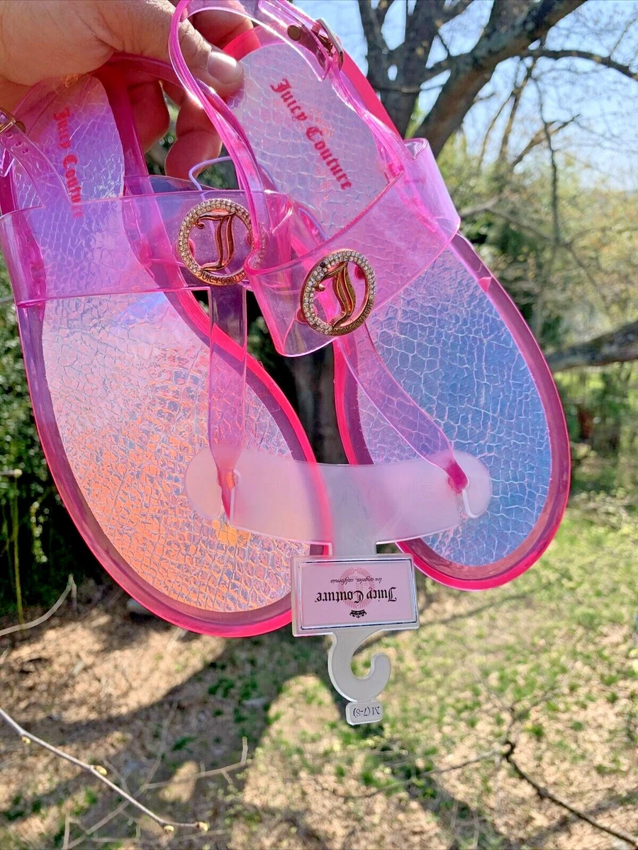 Juicy couture deals jelly sandals