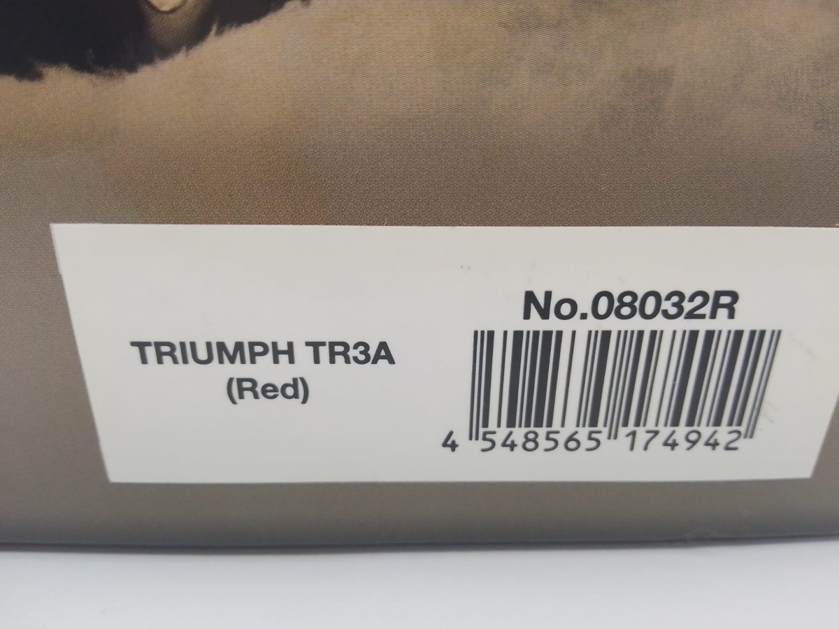 Kyosho Triumph Tr3A Red 1958 1/18 08032R | eBay Kyosho Triumph Tr3A Red 1958 1/18 08032R | eBay