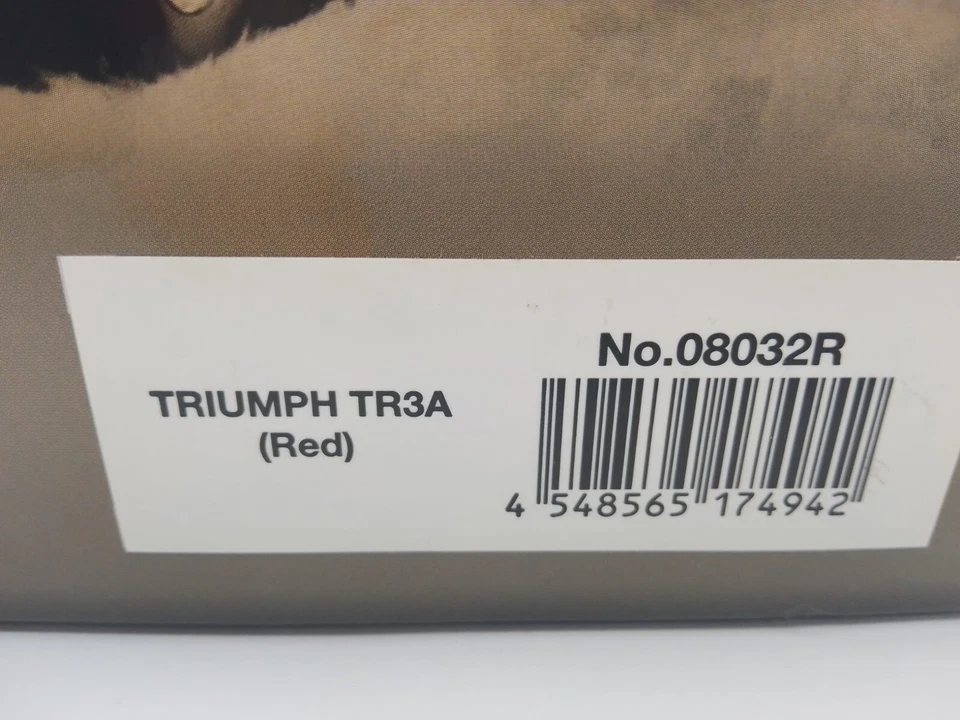 Kyosho Triumph TR3A Rouge 1958 1/18 08032R - Photo 4/4