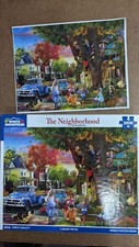 White Mountain The Neighborhood 1000 piece pu...