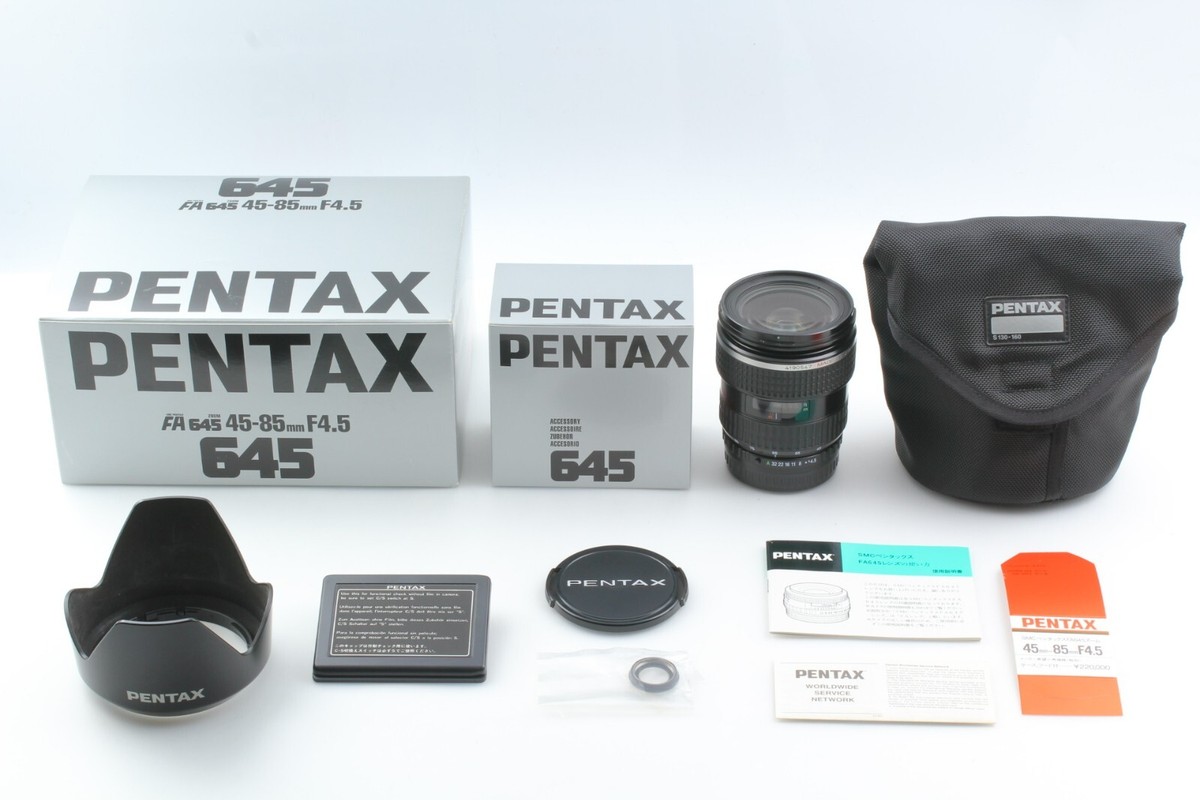 Excellent+5】SMC Pentax FA 645 Zoom 45-85mm f4.5 Lens for Excellent+5】SMC Pentax FA 645 Zoom 45-85mm f4.5 Lens for