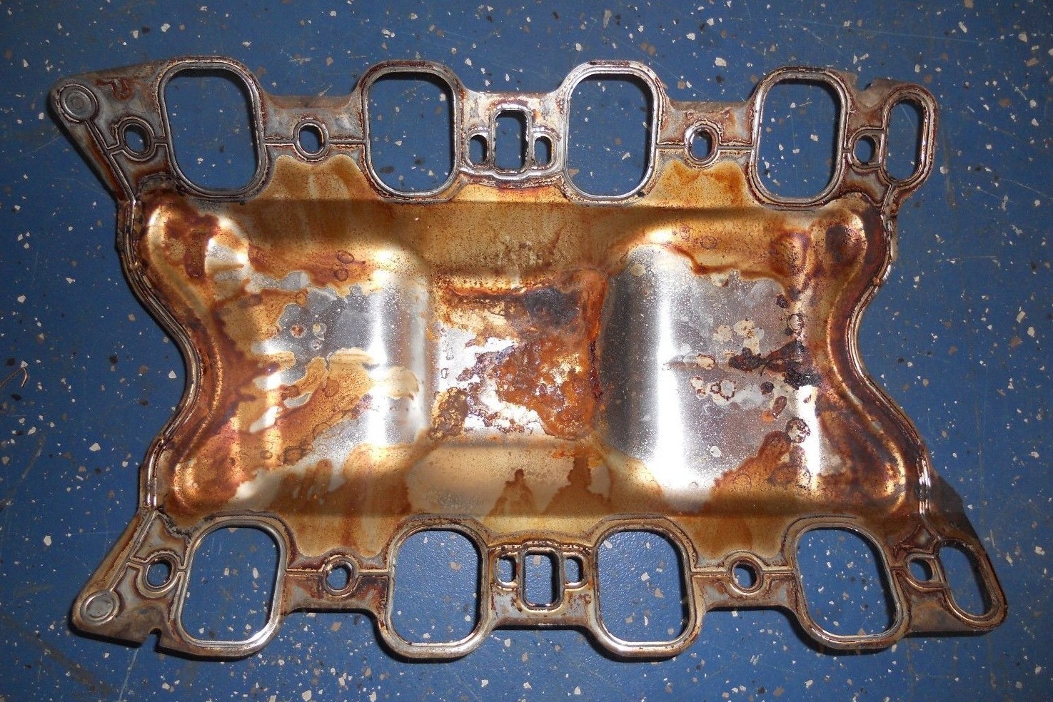 Ford 351C Cleveland Intake Manifold Valley Pan Gasket eBay