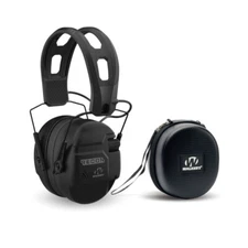 Walker's Recon Low Profile Digital Electronic Muff NRR 26 Bundle (Black)