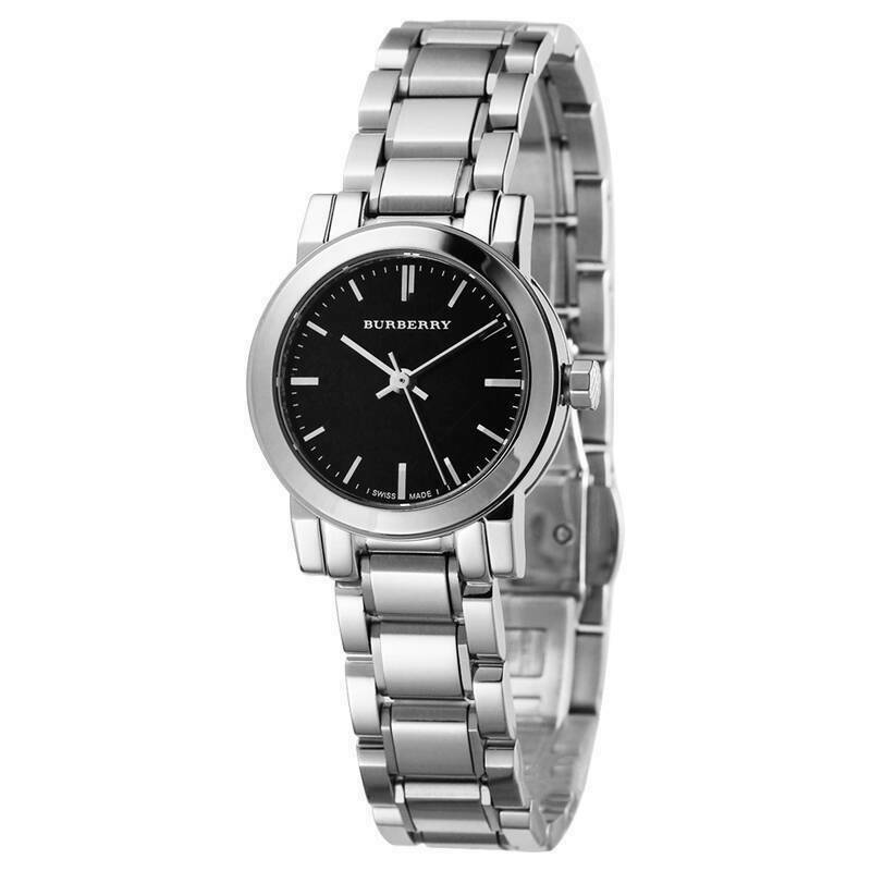Burberry Women's BU9201 The City Black Stainless Steel Watch Burberry Women's BU9201 The City Black Stainless Steel Watch