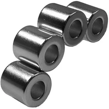 4 Neodymium Magnets 1/2 x 1/4 x 1/2 DIAMETRIC Tube N48