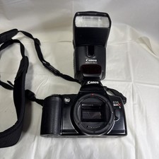Canon EOS Rebel XS 35mm SLR Film Camera Body only andcannon speedlight 430ex