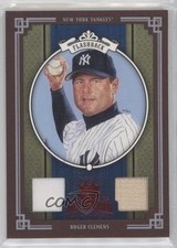 2005 Donruss Diamond Kings Red Framed Materials 4/100 Roger Clemens #278 s7f