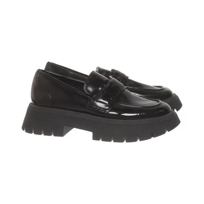 Zara, mocassins, taille : 38, noir, femmes #FY5 - Photo 1/4