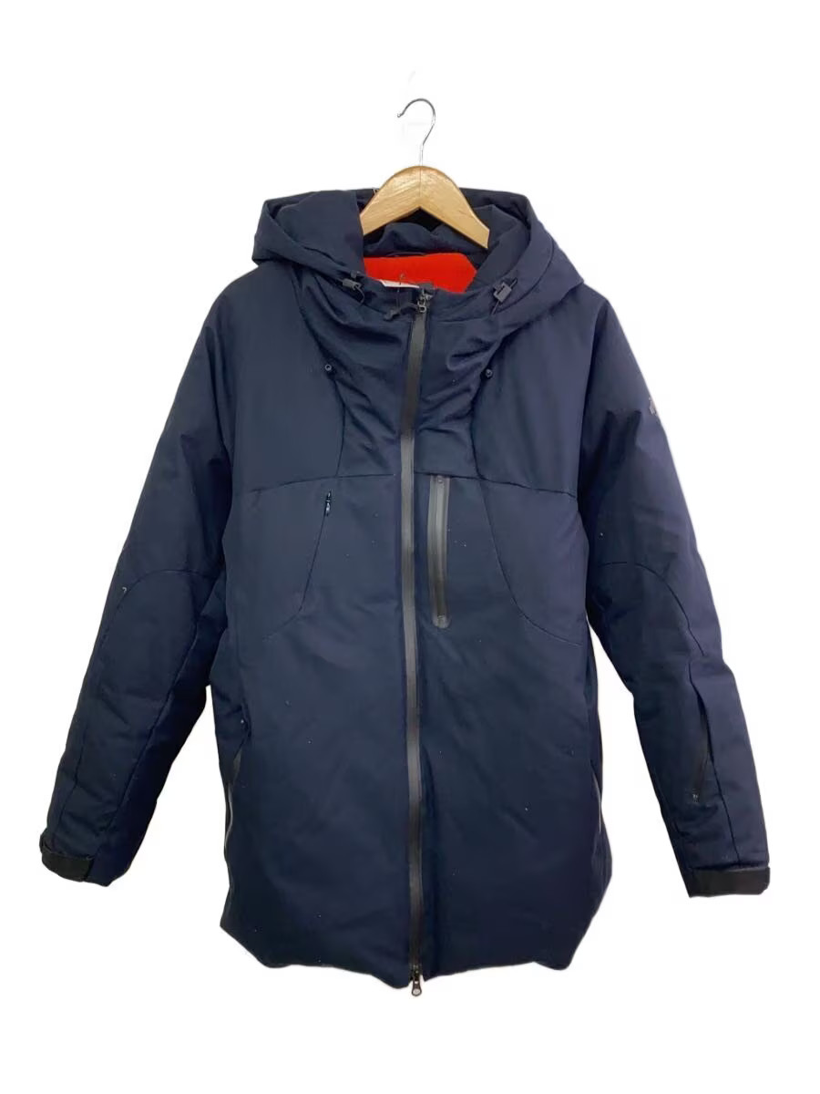 DESCENTE Down Jacket -- Polyester NVY Solid Color… - image 1