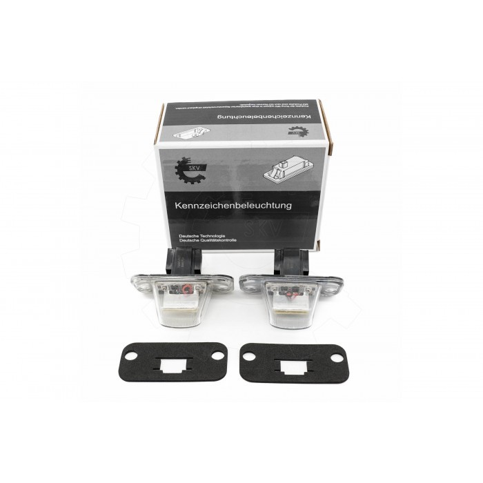 Feu de plaque LED pour VW Transporter IV étanche IP67 : kit d'éclairage auto anti-scintillement