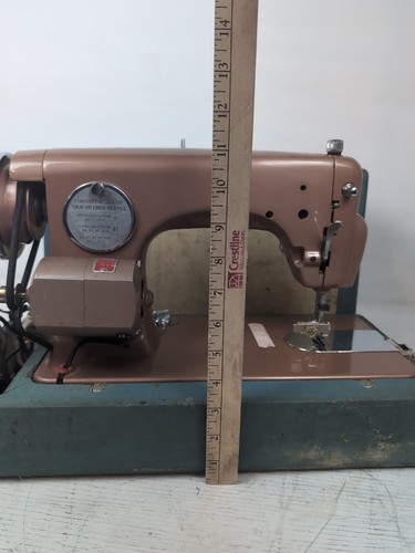 Vintage seltene Elias Howe 750 DeLuxe Nähmaschine - Jr. Erfinder Serie - Lesen!! - Bild 10 von 13