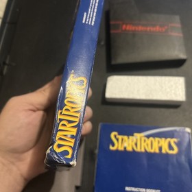 Startropics (Nintendo NES) Star Tropics Complete Letter Attached