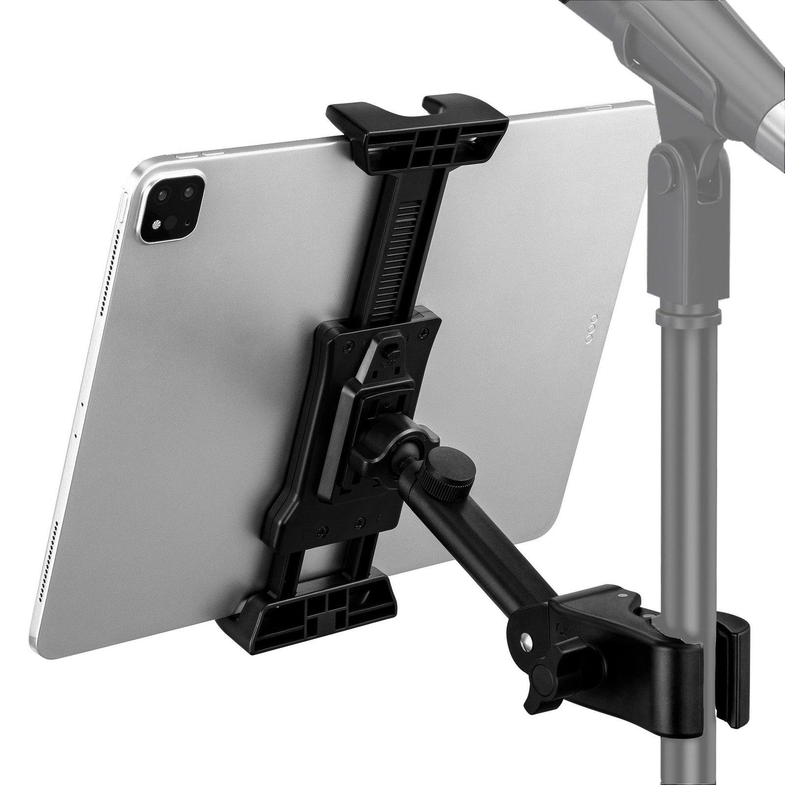 Supporto regolabile per tablet e microfono