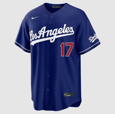 Men's Los Angeles Dodgers Royal Alternate Stadium Custom Stitched