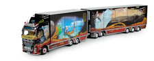 Tekno 65798 Ekdahl TOUTANKHAMON Volvo FH04 Globetrotter XL Sweden Double Pup NEW