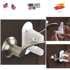 Door Lever Lock Child Proof Doors  Handles, Adhesives - Child Safety by 2 Pack