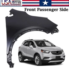 Primed Front Fender Passenger Side For 2017 2018 2019-2022 Buick Encore 42666344