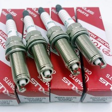4X Genuine OEM Iridium Spark Plugs for Toyota Corolla Prius Scion 90919-01275