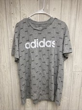 Adidas 2XL Mens Gray T Shirt