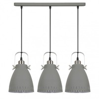 Nickel Grau Moderne Skandinavisch HäNgelampe Pendelleuchte 3X60W/E27