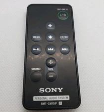 Sony RMT-CM5iP Personal Audio System Replacement Remote Only