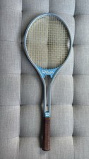 Vintage Wilson Chris Evert "Rally" Aluminum Tennis Racket L 4 3/8 - 1970s 1980s