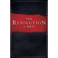 The Resolution for Men Book Christian Living Men's Spiritual Growth Guide Paperb