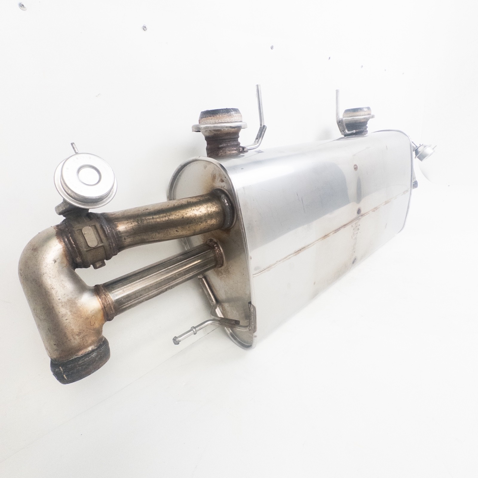 05-18 ASTON MARTIN V8 VANTAGE REAR EXHAUST MUFFLER SILENCER OEM