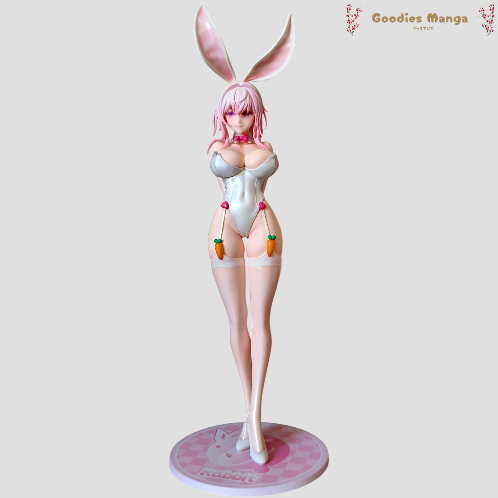 Figurine Bunny Girls White 1/6 figurine manga géante 34cm