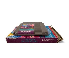 Eliminator Boat Duel NES CIB Read