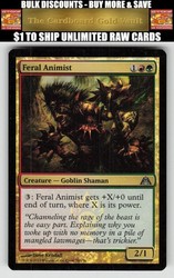Feral Animist (70/156) - Dragon's Maze - Uncommon