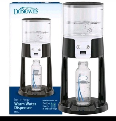 Dr.Browns Insta -Prep Warm Water Dispenser 3 Temperature Glass Tank Fast Formula