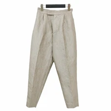 Esteta Pants Greige Size: 34 (XS) 25 Spring Summer Shiny Jacquard Used BEEG-0