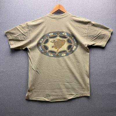 Vtg Dog Eat Dog T Shirt Mens XL Tribal Logo Graphic Short Sleeve Inca Aztec 90s