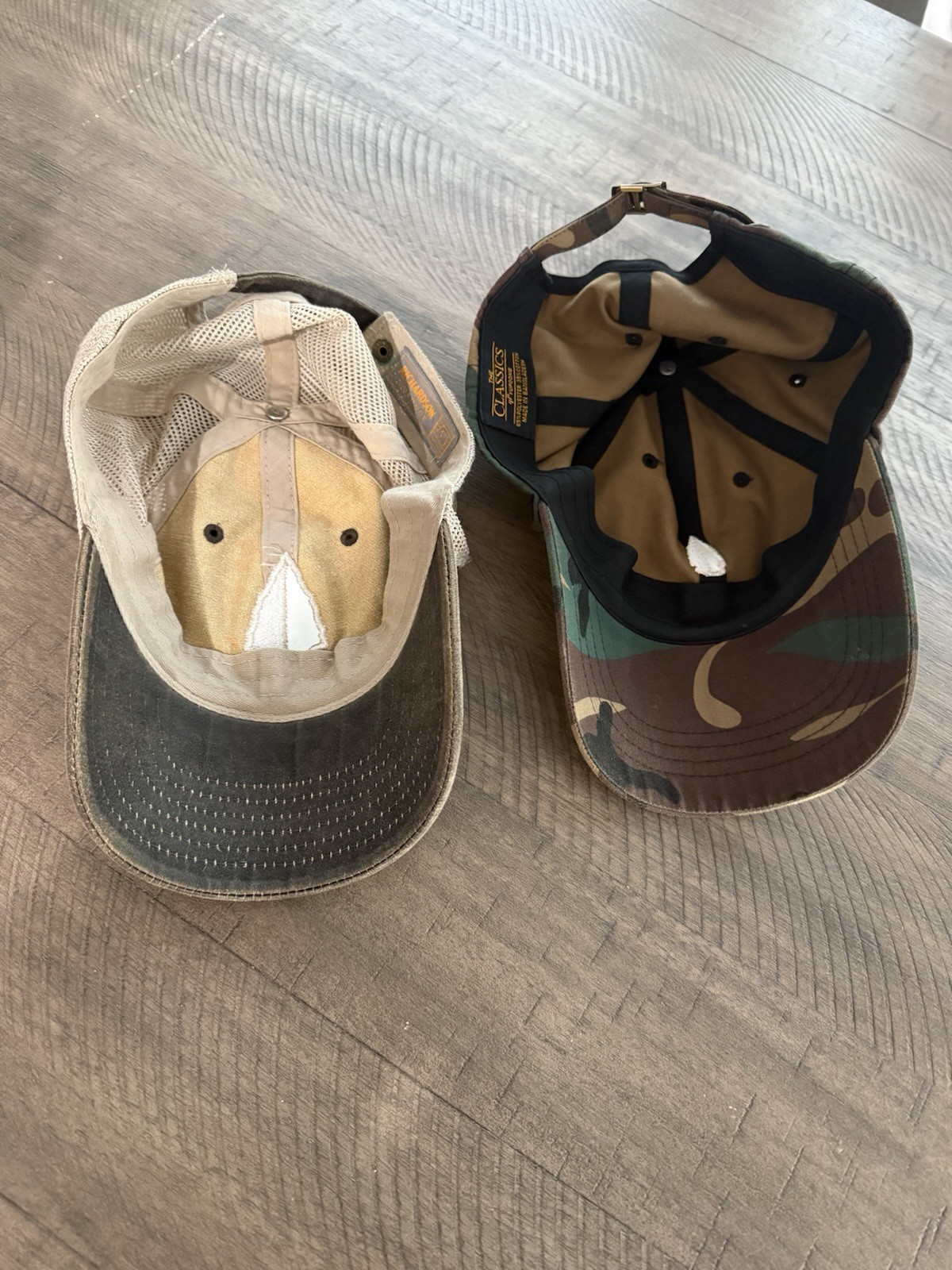 TACHUNTFISH 2 Hat bundle Adjustable Dad Caps Wood… - image 2