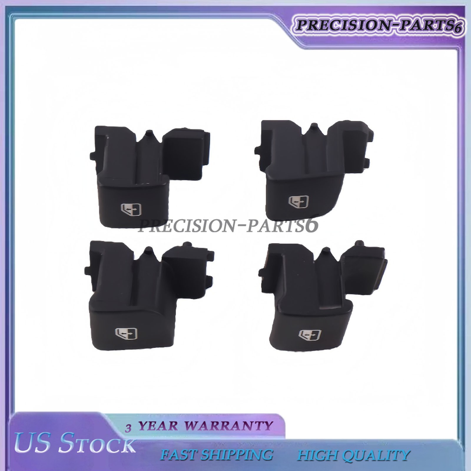 Fit Maserati Quattroporte M139 247993 Left Front Main Window Switch Button Kit