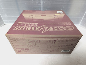 Sega Saturn White Console Power Memory Sonic Jam Sonic R Box Manual