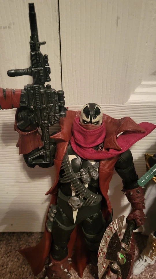 Custom Creations: Commando Malefix Spawn McFarlane Mortal Kombat 11 Figure Lot - Image 3 of 4