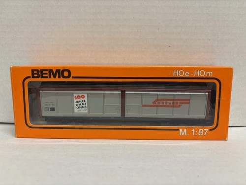 BEMO H0m Haik-v 5107 Schiebewandwagen 100 Jahre RhB 2278 127 | Zustand: Neu