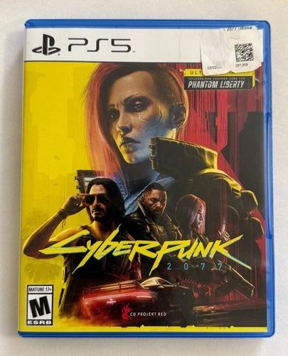 Sony PlayStation 5 Cyberpunk 2077 Ultimate Edition Video Game In Original Case