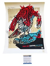 Pearl Jam Signed Autographed 20x26 Hartford, CT Poster ACOA