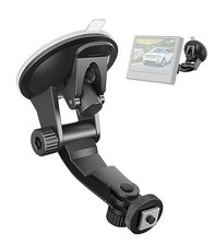 Large Dual Suction Cup Backup Camera Mount for 7/9 inch Windshield and Car,