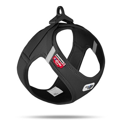 Curli XS Black Dog Harness Lightweight Ergonomic Perfect Fit No Pressure Points