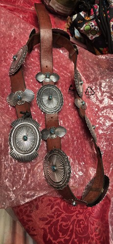 Native American Herbert Begay belt