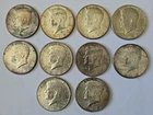KENNEDY HALF DOLLAR 40% SILVER LOT OF 10